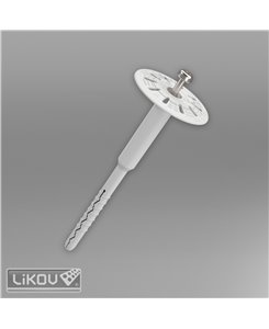 Fasádna hmoždinka ThermoDrive-V2 - s oceľovou skrutkou 08x255