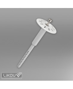 Fasádna hmoždinka ThermoDrive-V2 - s oceľovou skrutkou 08x415