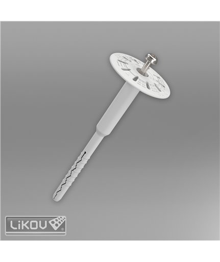 Fasádna hmoždinka ThermoDrive-V2 - s oceľovou skrutkou 08x415
